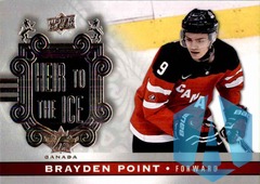 2017-18 Upper Deck Team Canada Heir To The Ice Brayden Point #142